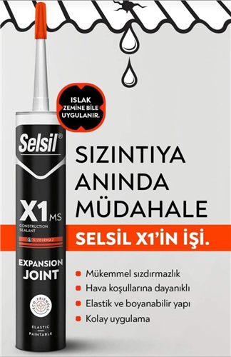 SELSİL X1 MONTAJ YAPIŞTIRICI 290 ML 